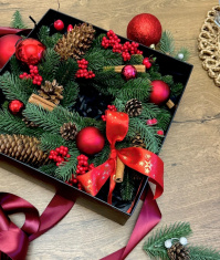 новогодняя корзина