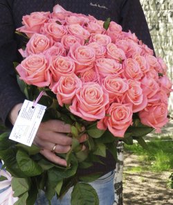 Букет "51 рожева троянда"