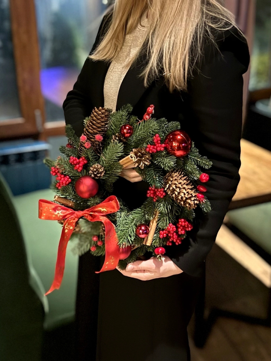 Новогодний венок Киев