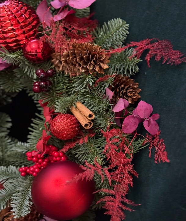 Рождественский венок киев осокорки позняки