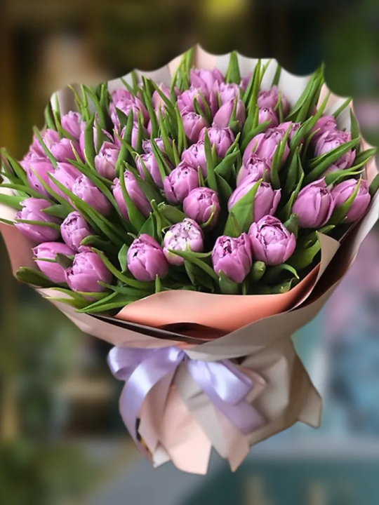 Букет тюльпанов на 14 февраля